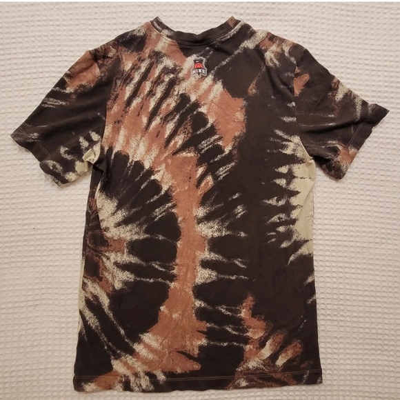 Nike Sportswear Black / Brown Tie Dye Skull Shirt Adult Men’s Size S DR9… - Picture 9 of 12